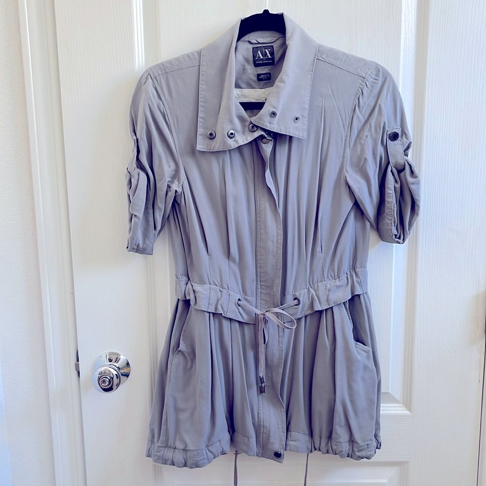 Armani Exchange gray summer jacket